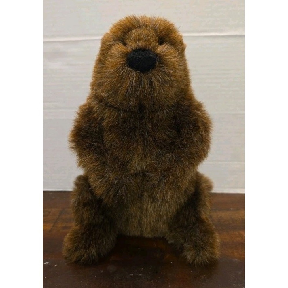 Douglas Cuddle Toys Chuckwood Groundhog Plush Stuffed Animal Woodchuck 11"